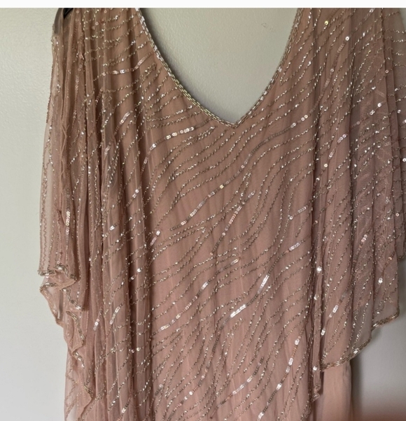 Elegant Blush Women's Dress **FLAW** - Picture 8 of 11